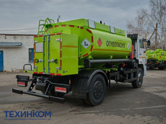 Фото №2: Автотопливозаправщик CHAMELEON-10 на шасси KAMAZ-53605