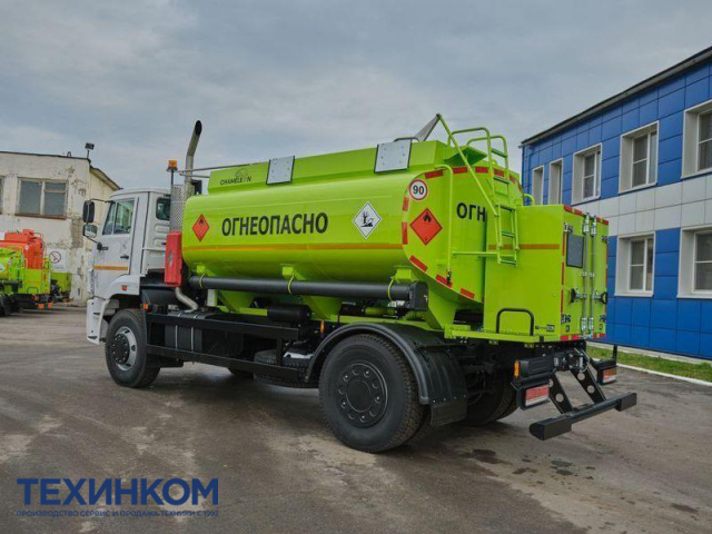Фото №4: Автотопливозаправщик CHAMELEON-10 на шасси KAMAZ-53605