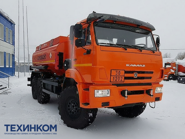 Фото №1: Автотопливозаправщик CHAMELEON-11 на шасси KAMAZ-43118