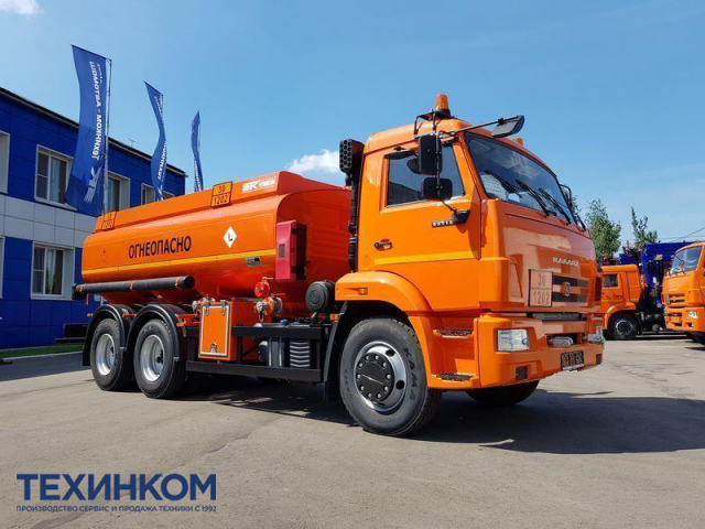 Фото №1: Автотопливозаправщик CHAMELEON-12 на шасси KAMAZ-65115