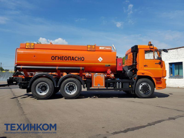 Фото №4: Автотопливозаправщик CHAMELEON-12 на шасси KAMAZ-65115
