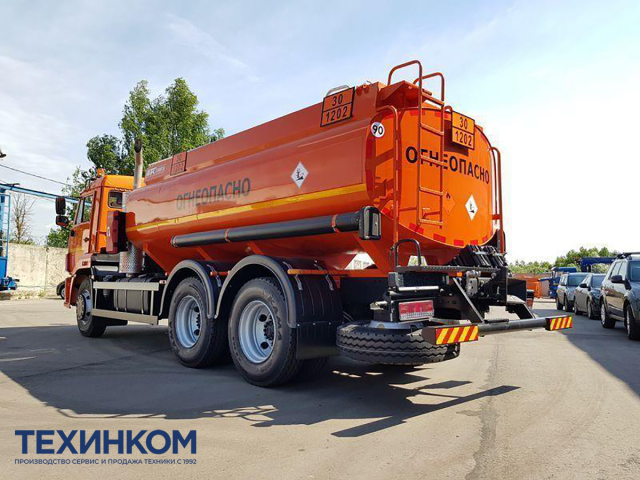Фото №9: Автотопливозаправщик CHAMELEON-12 на шасси KAMAZ-65115