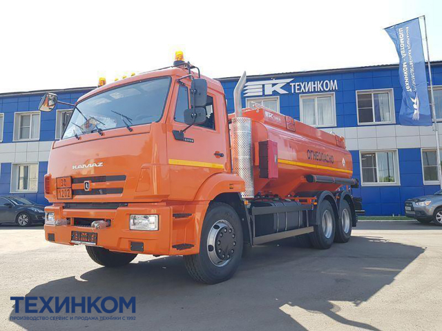 Фото №1: Автотопливозаправщик CHAMELEON-13.5 на шасси KAMAZ-65115