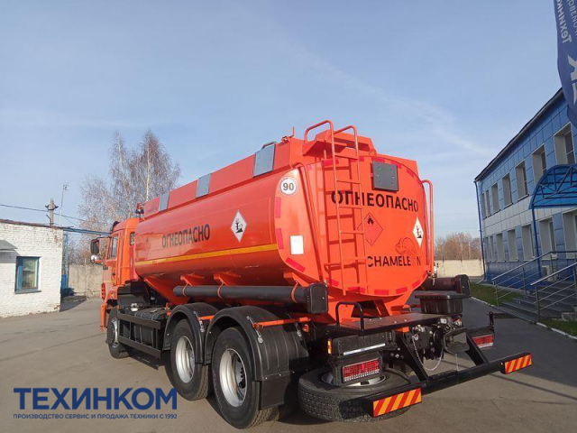 Фото №2: Автотопливозаправщик CHAMELEON-15 на шасси KAMAZ-65115