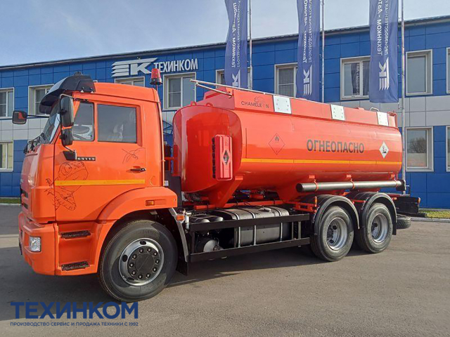 Фото №3: Автотопливозаправщик CHAMELEON-15 на шасси KAMAZ-65115