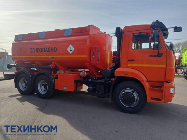 Фото №1: Автотопливозаправщик CHAMELEON-17 на шасси KAMAZ-65115