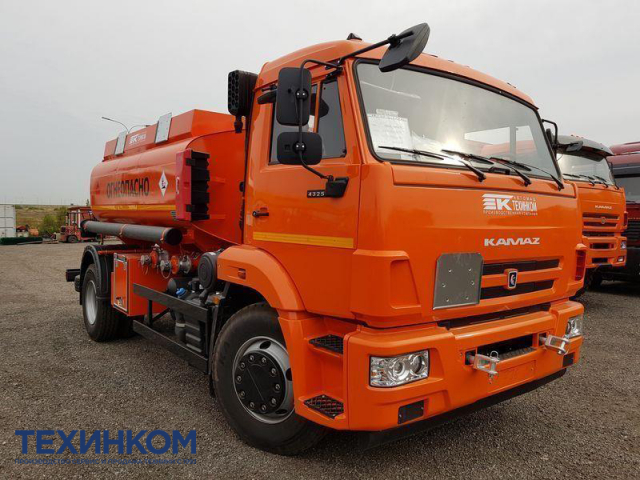 Фото №4: Автотопливозаправщик CHAMELEON-8.5 на шасси KAMAZ-43253