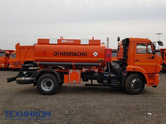 Фото №5: Автотопливозаправщик CHAMELEON-8.5 на шасси KAMAZ-43253