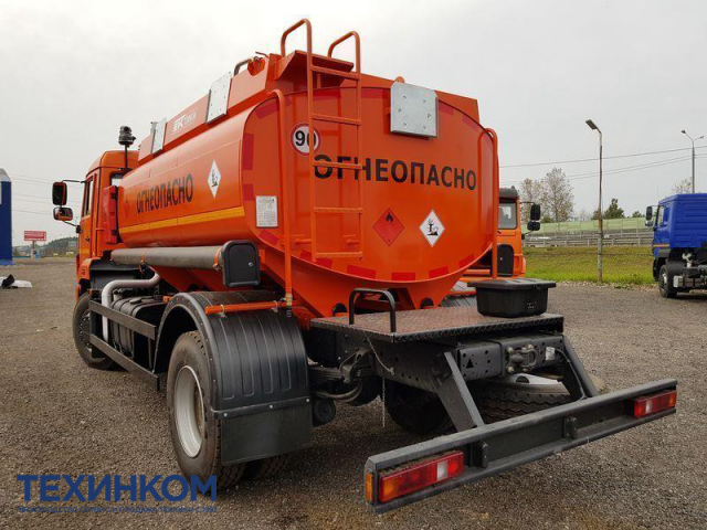 Фото №6: Автотопливозаправщик CHAMELEON-8.5 на шасси KAMAZ-43253
