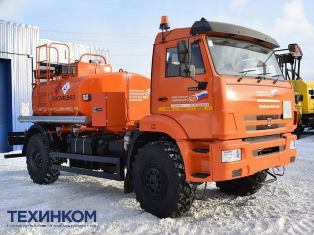 Фото №1: Автотопливозаправщик АТЗ-5.5 на шасси KAMAZ-43502