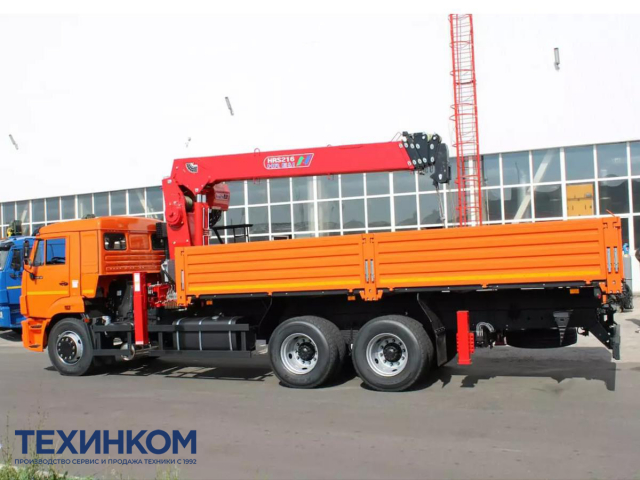 Фото №1: Бортовой автомобиль KAMAZ-65115-4094-56 с КМУ Horyong HRS-216 (мод. 6590-162250-56)