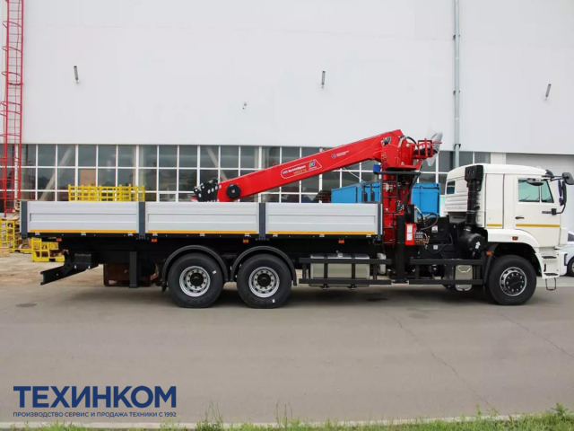 Фото №2: Бортовой автомобиль KAMAZ-65117-104020-49 с КМУ HORYONG HRS-216 (мод. 6590-1161755-49)