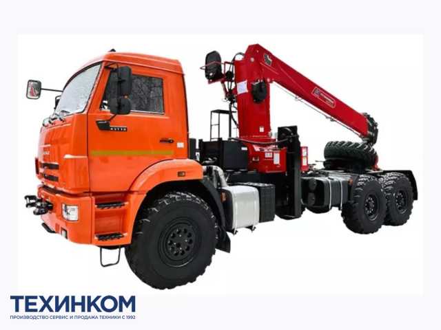Фото №1: Седельный тягач KAMAZ-43118-73094-50 с КМУ Horyong HRS-216 (мод. 659102-160992-50)