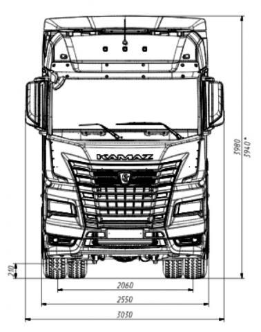 Фото №7: Седельный тягач KAMAZ-54901-70011-АА (поколение К5)