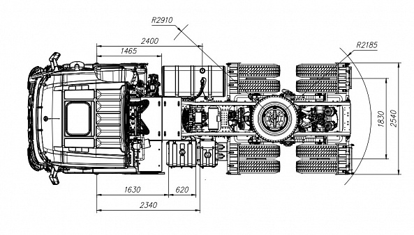 Фото №10: Седельный тягач KAMAZ-65955-40792-АА (поколение К5)