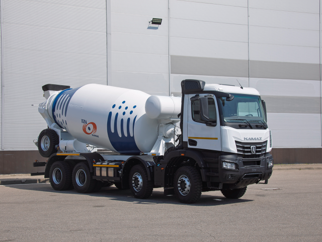 Фото №3: Автобетоносмеситель 581425 на шасси KAMAZ-65951-13761-CA