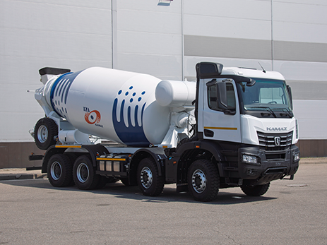 Автобетоносмеситель 581425 на шасси KAMAZ-65951