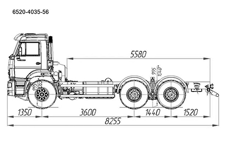 КАМАЗ-6520-4035-56(5H)