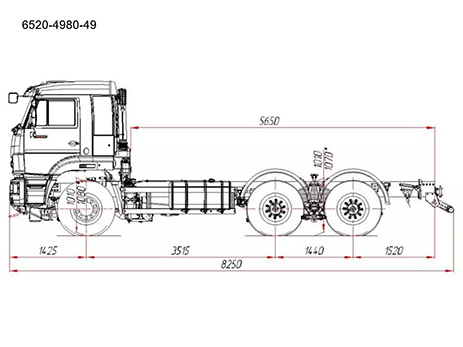 КАМАЗ-6520-4980-49(B5)
