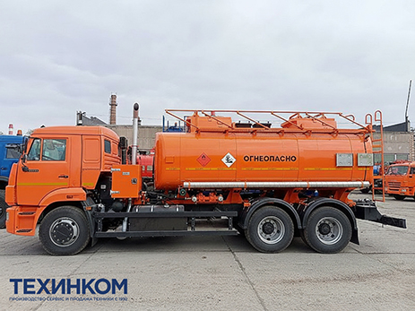 Автотопливозаправщик АТЗ-15 на шасси KAMAZ-65115