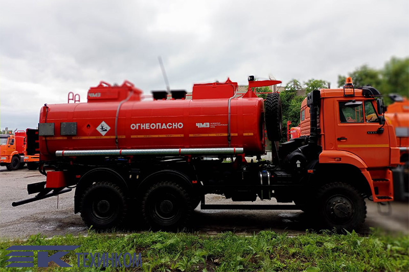 Автотопливозаправщик АТЗ-20 на шасси KAMAZ-6522