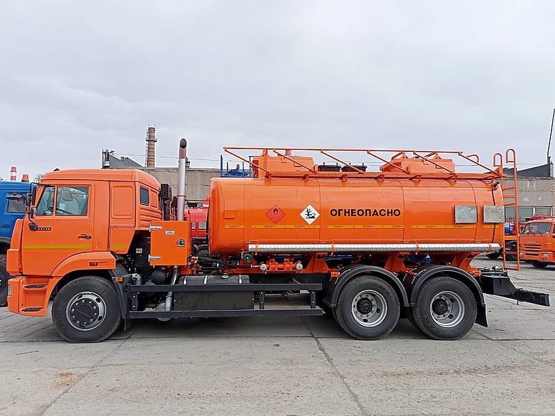 Автотопливозаправщик АТЗ-15 на шасси KAMAZ-6520