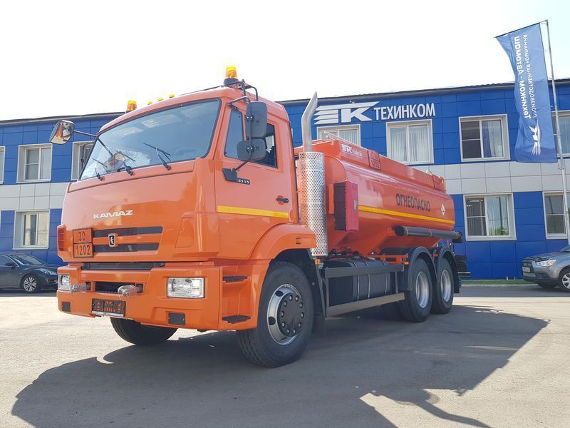 Автотопливозаправщик CHAMELEON-13.5-2 на шасси KAMAZ-65115
