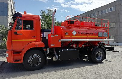 Автотопливозаправщик АТЗ-8 на шасси KAMAZ-43253