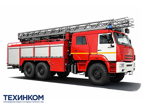 Автоцистерна пожарная АЦЛ-3,0-40-24 на шасси KAMAZ-43118