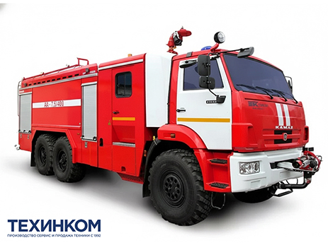 Аэродромный пожарный автомобиль АА-8-60 на шасси KAMAZ-43118